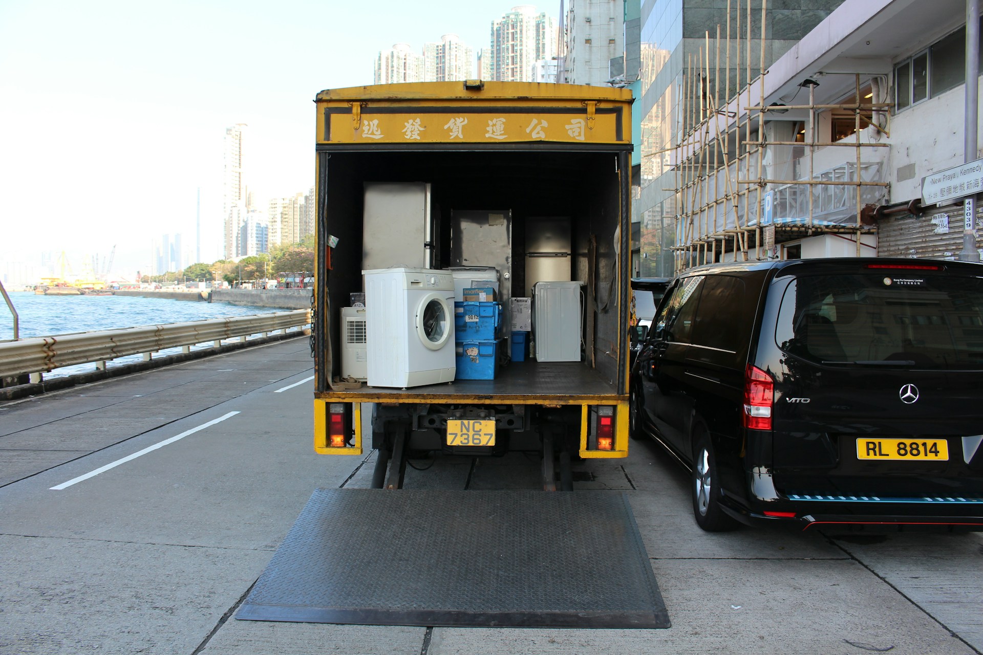 camion de déménageur